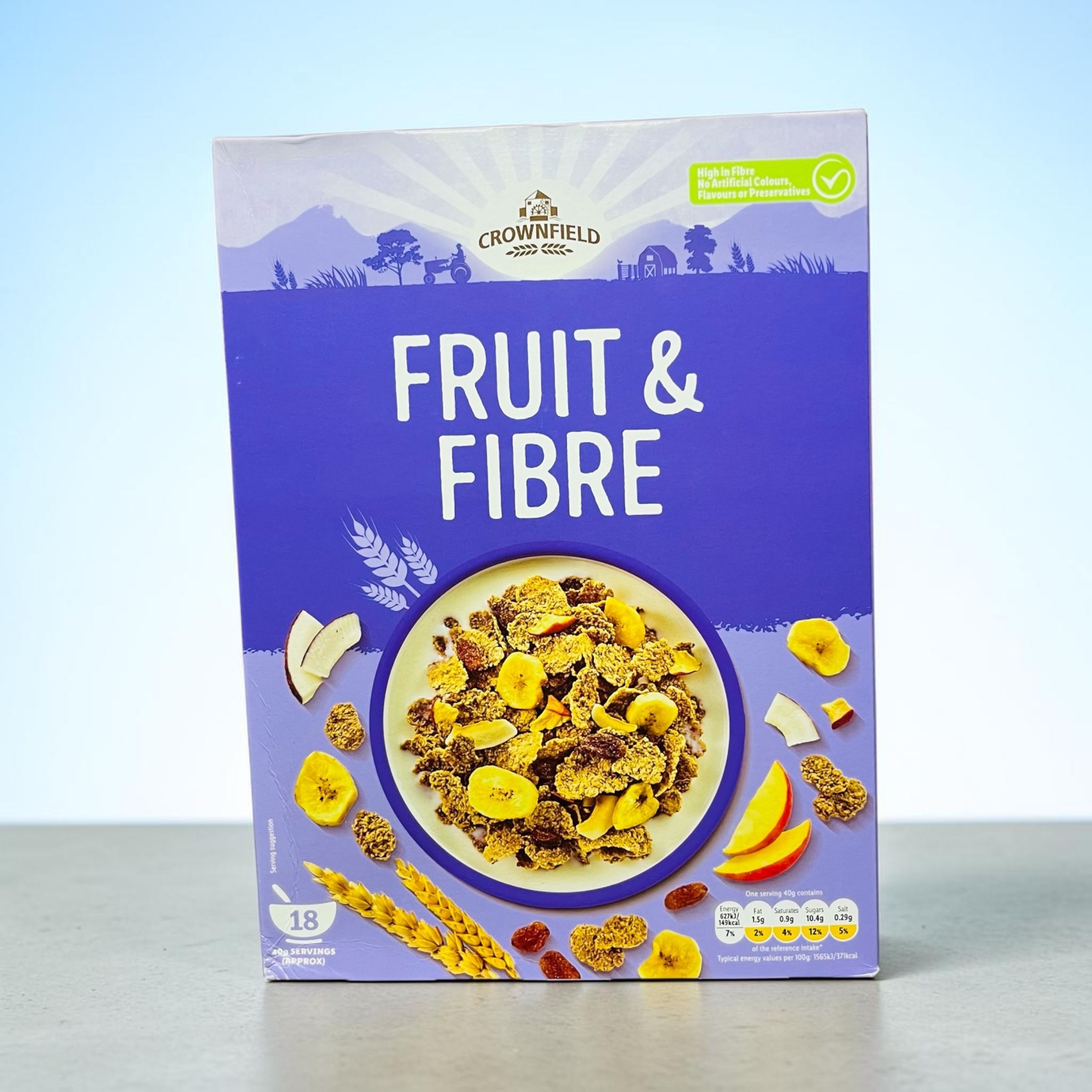CROWNFIELD FRUIT &AMP; FIBRE 750G